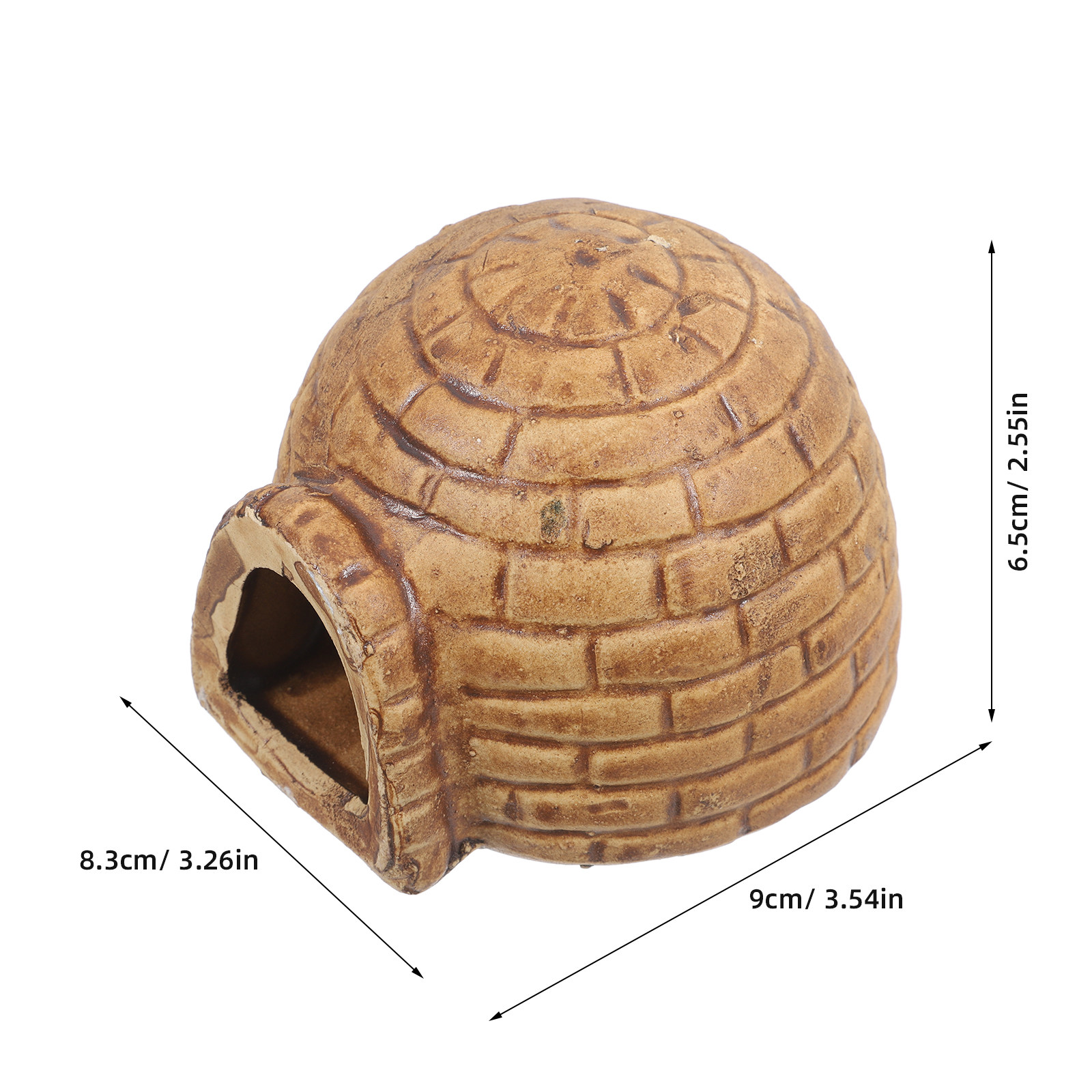 Tempat Persembunyian Akuarium  - Hide Cave Ceramic ulasan dan harga