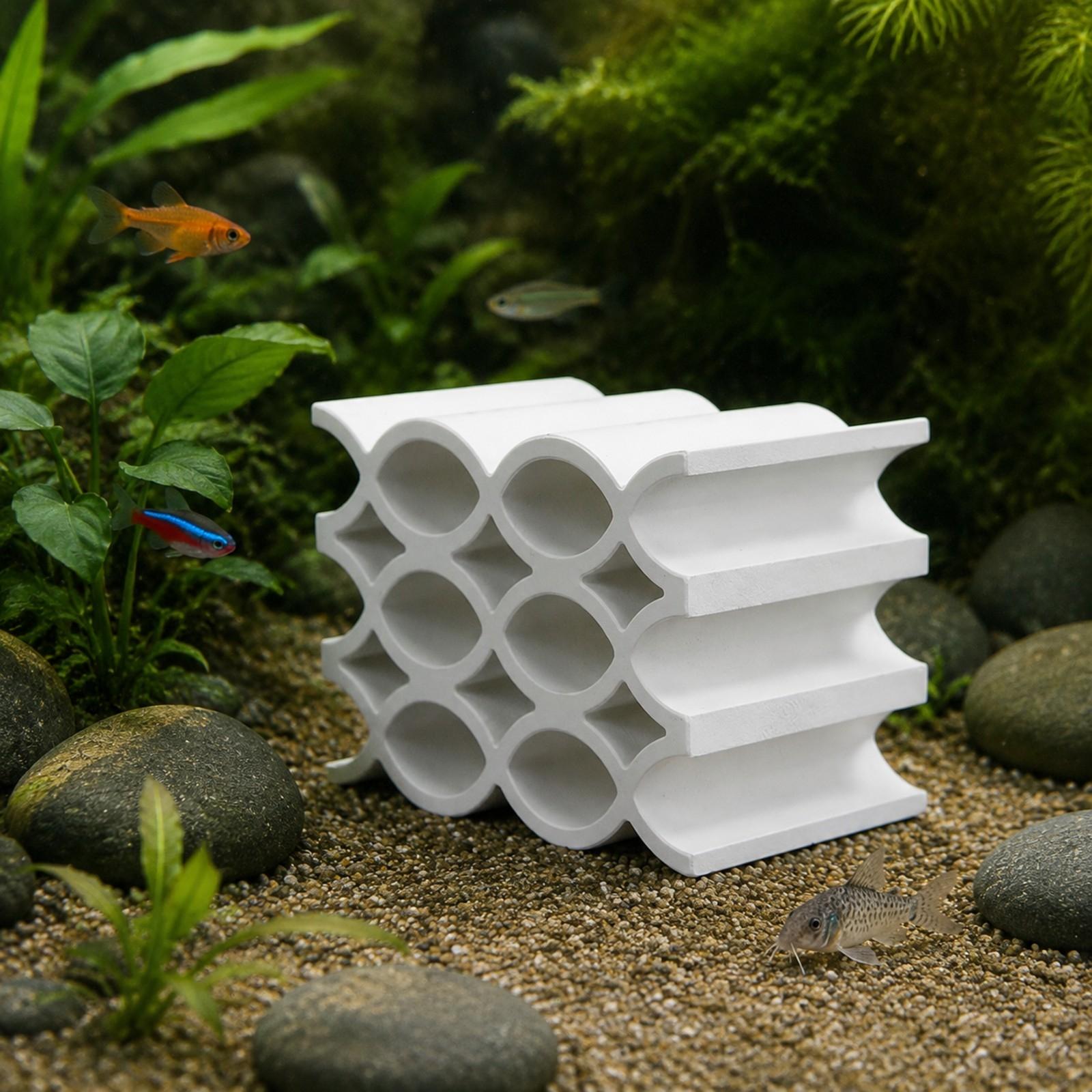 Gua Keramik untuk Akuarium, Te - Hide Cave Ceramic ulasan dan harga